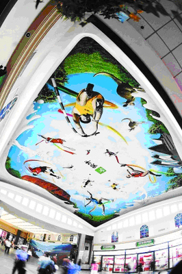 北京站藝術穹頂榮獲第38屆莫比廣告獎戶外媒體金獎，中天盈信咨詢服務成就文化藝術新標桿