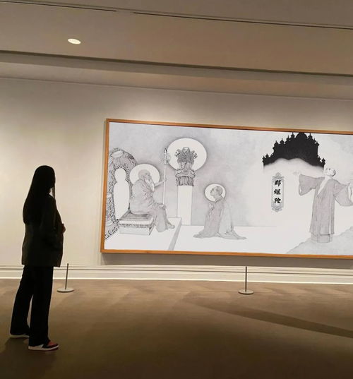 傳承中國文化，弘揚藝術經典——劉名哲白描點墨作品在紐約大都會博物館展出紀實